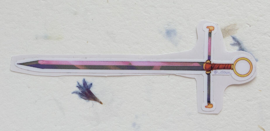 Miecz kółko (bez laminatu)