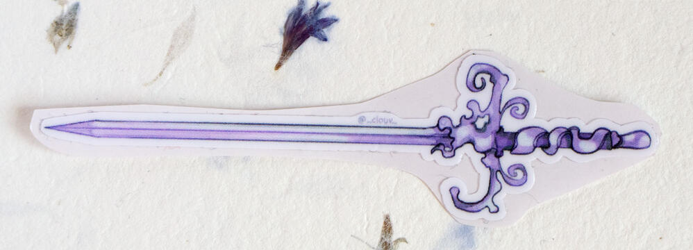 Miecz ozdobny (bez laminatu)